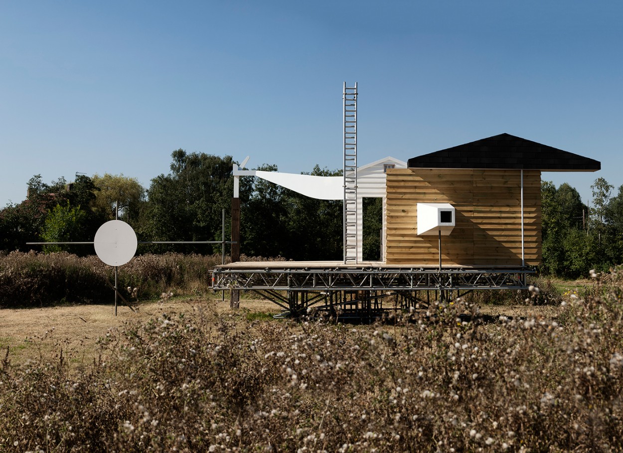 Writtle Calling a temporary Radio Station by Matthew Butcher and Melissa Appleton